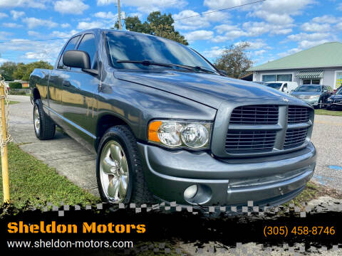 2003 Dodge Ram Pickup 1500 for sale at Sheldon Motors in Tampa FL