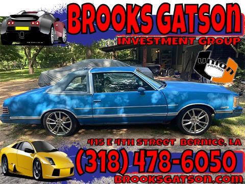 1980 Pontiac Grand Le Mans for sale at Brooks Gatson Investment Group in Bernice LA