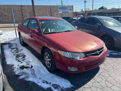2001 Toyota Camry Solara for sale at JORDAN AUTO SALES in Youngstown OH