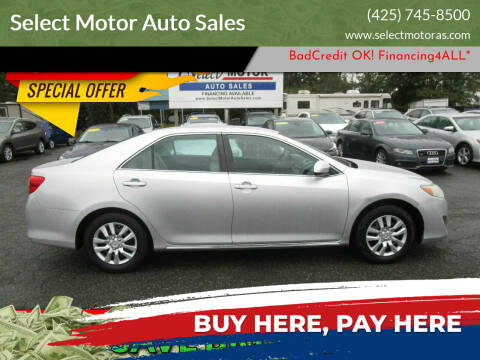 2014 Toyota Camry for sale at Select Motor Auto Sales in Lynnwood WA