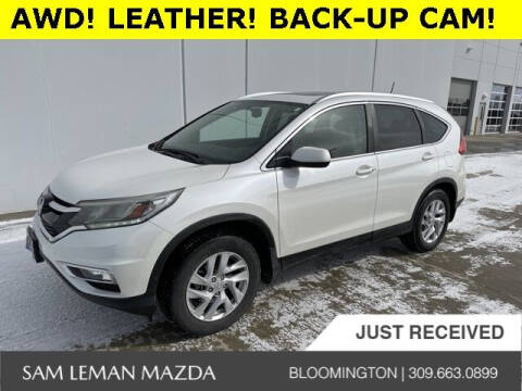 2015 Honda CR-V for sale at Sam Leman Mazda in Bloomington IL