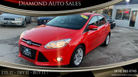 2012 Ford Focus for sale at DIAMOND AUTO SALES LLC in Milwaukee WI