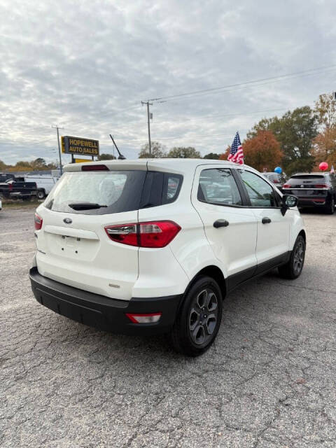 2019 Ford EcoSport for sale at Joes Blvd Auto Sales in Hopewell, VA