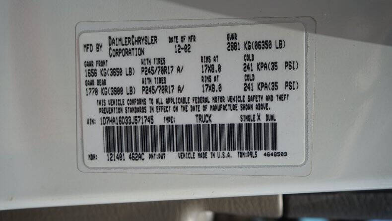 2003 Dodge Ram 1500
