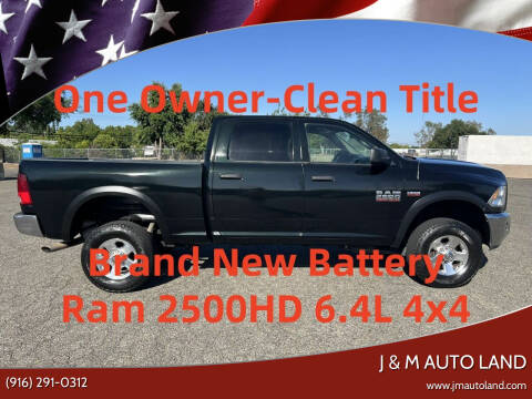 2017 RAM 2500 for sale at J & M Auto Land in Sacramento CA