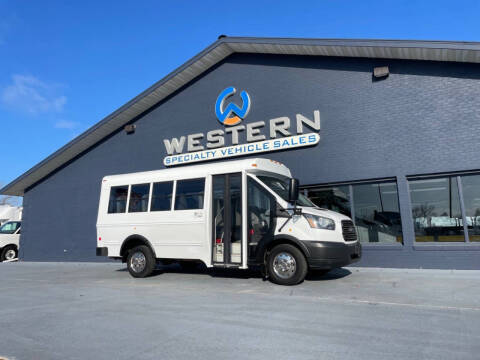 2015 Ford Transit Shuttle Bus for sale at Western Specialty Vehicle Sales in Braidwood IL