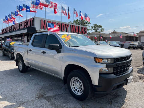 2021 Chevrolet Silverado 1500 for sale at Giant Auto Mart in Houston TX