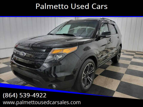 2015 Ford Explorer for sale at Palmetto Used Cars in Piedmont SC