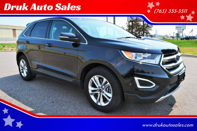 2016 Ford Edge for sale at Druk Auto Sales in Ramsey MN