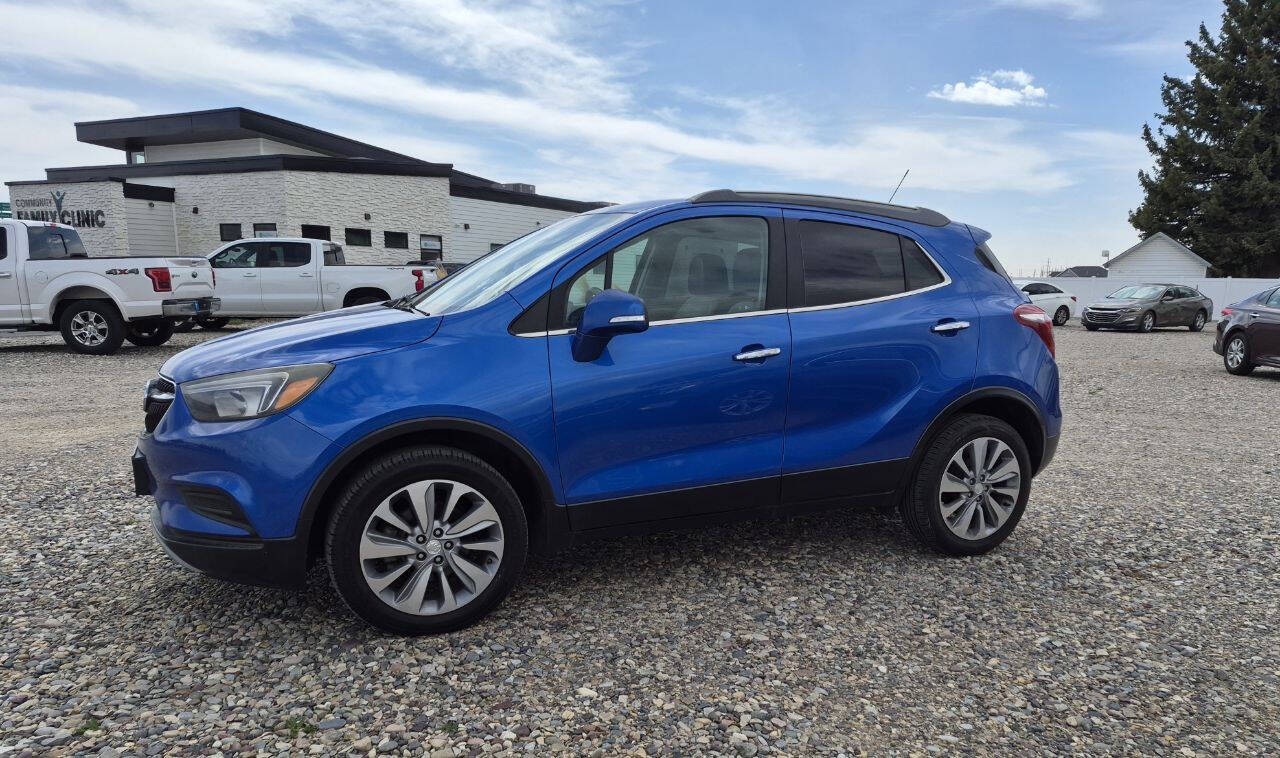 Blue 2018 Buick Encore Preferred AWD Preferred 4dr Crossover 1