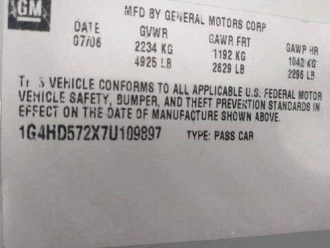 2007 Buick Lucerne CXL V6