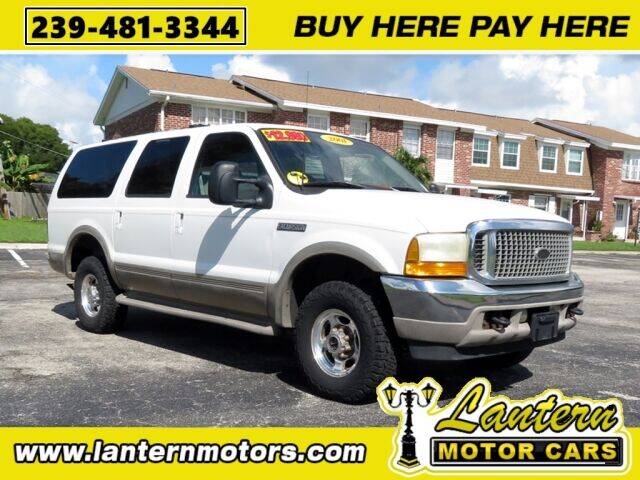 2001 Ford Excursion for sale at Lantern Motors Inc. in Fort Myers FL