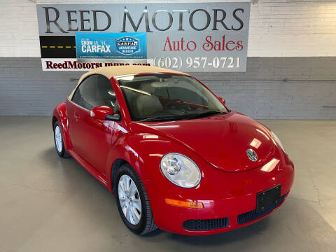 2008 Volkswagen New Beetle Convertible for sale at REED MOTORS LLC in Phoenix AZ