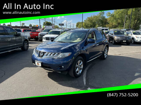 2010 Nissan Murano for sale at All In Auto Inc in Palatine IL
