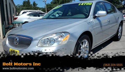 2009 Buick Lucerne for sale at Bolt Motors Inc in Davenport IA