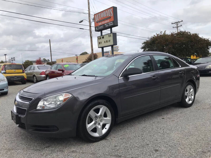 2010 Chevrolet Malibu for sale at Autohaus of Greensboro in Greensboro NC