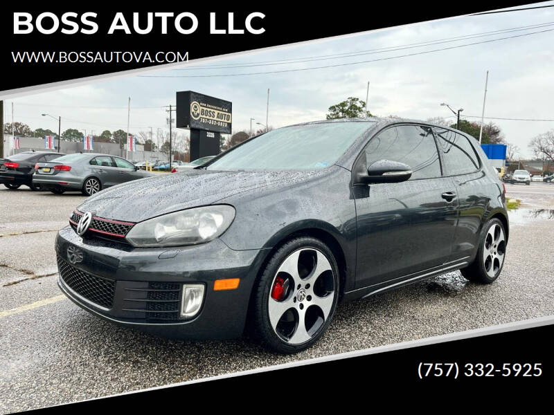 2012 Volkswagen GTI for sale at BOSS AUTO LLC in Norfolk VA