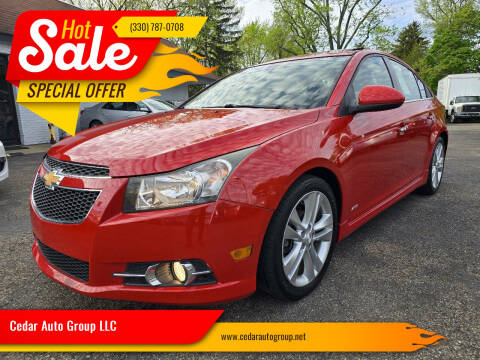 2013 Chevrolet Cruze for sale at Cedar Auto Group LLC in Akron OH