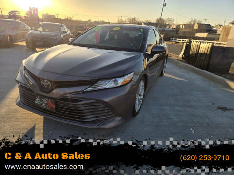 2018 Toyota Camry for sale at C & A Auto Sales in Dodge City KS
