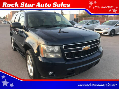 2007 Chevrolet Tahoe for sale at ROCK STAR TRUCK & AUTO LLC in Las Vegas NV