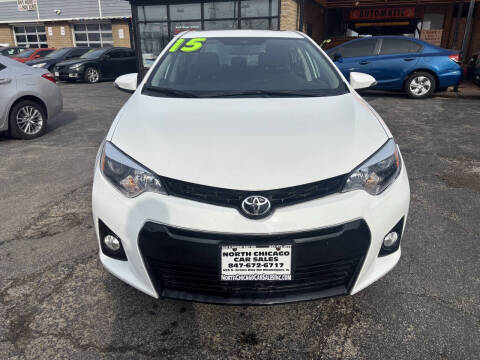2015 Toyota Corolla for sale at North Chicago Car Sales Inc in Waukegan IL