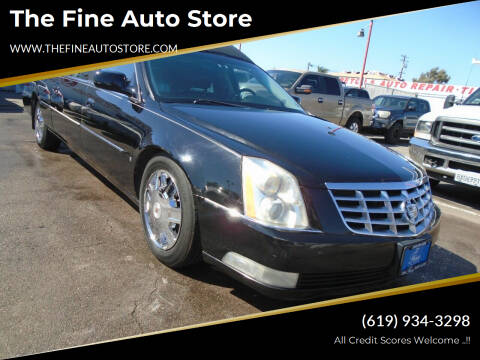 2008 Cadillac DTS for sale at The Fine Auto Store in Imperial Beach CA