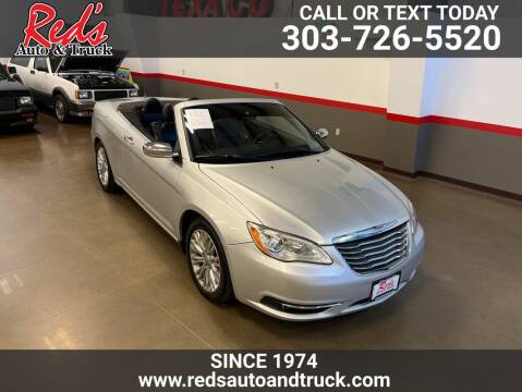 2011 Chrysler 200 Convertible for sale at Red's Auto and Truck in Longmont CO
