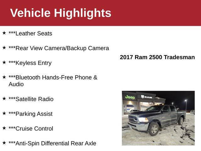 2017 RAM 2500 Tradesman