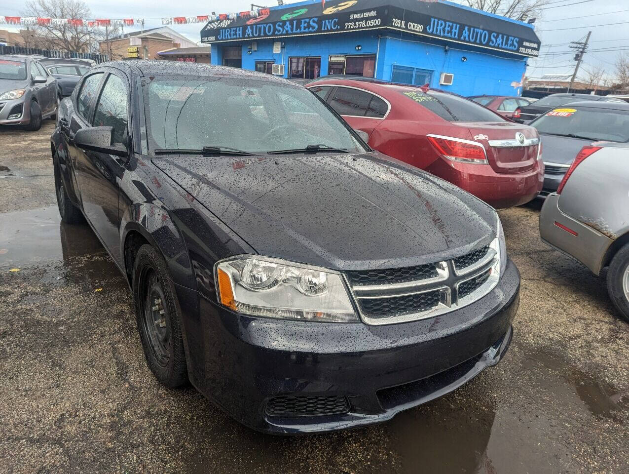 Blue 2012 Dodge Avenger SE SE 4dr Sedan 1