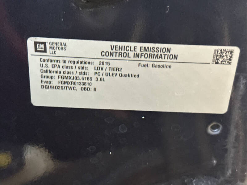 2015 Chevrolet Camaro LT