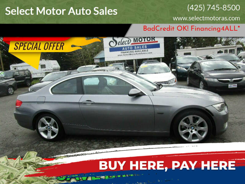 2007 BMW 3 Series for sale at Select Motor Auto Sales in Lynnwood WA