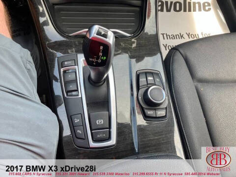 2017 BMW X3 xDrive28i
