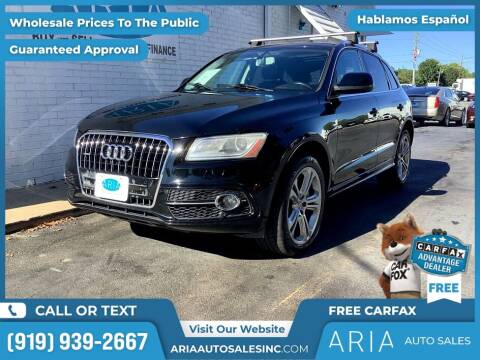 2013 Audi Q5 for sale at ARIA AUTO SALES INC in Raleigh NC