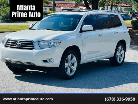 2008 Toyota Highlander for sale at Atlanta Prime Auto in Lilburn GA