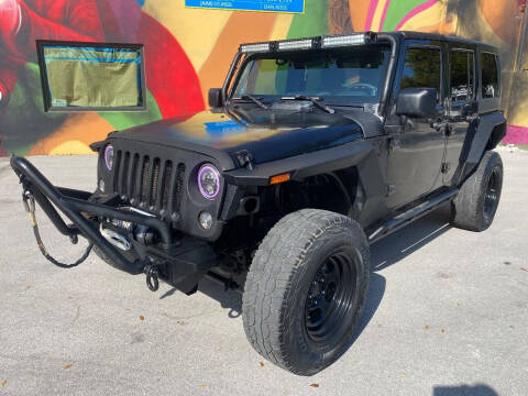 2008 Jeep Wrangler Unlimited for sale at BIG BOY DIESELS in Fort Lauderdale FL