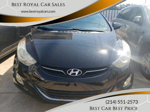 2013 Hyundai Elantra for sale at Best Royal Car Sales in Dallas TX