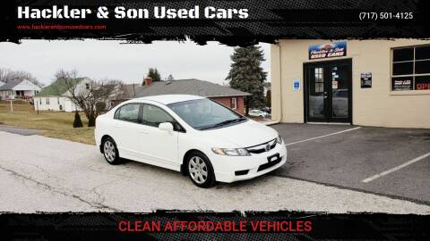 2009 Honda Civic for sale at Hackler & Son Used Cars in Red Lion PA