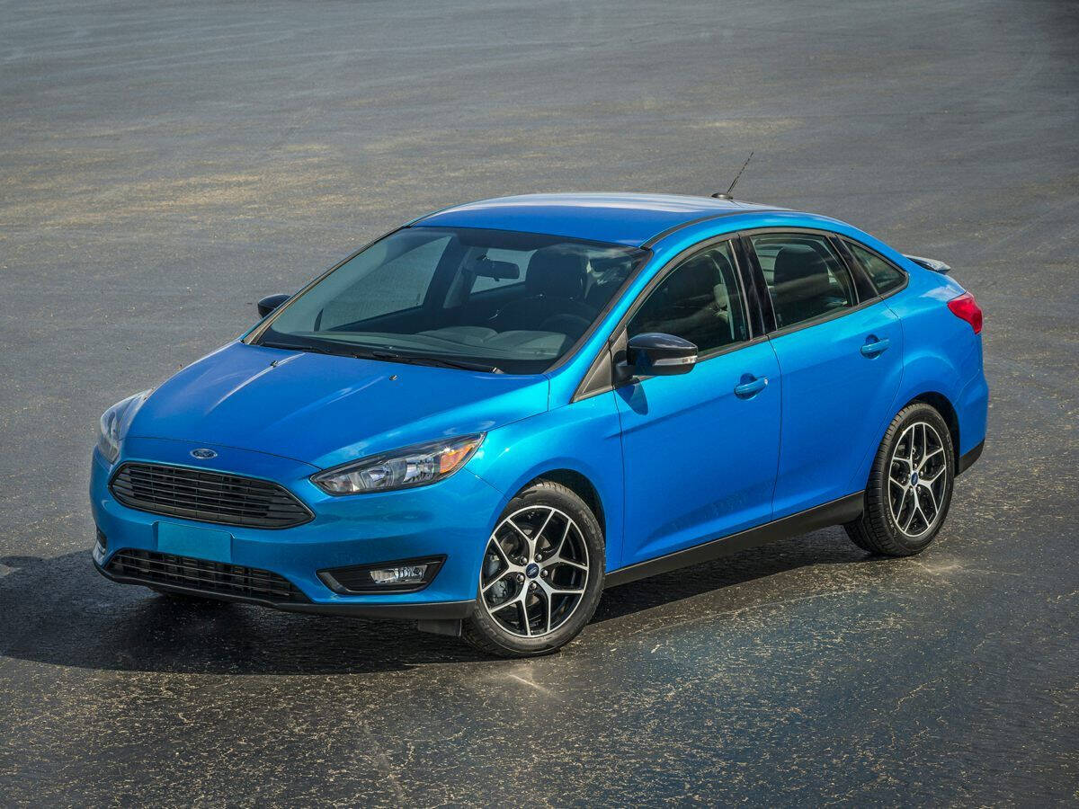 Dk. Gray 2018 Ford Focus S S 4dr Sedan 1