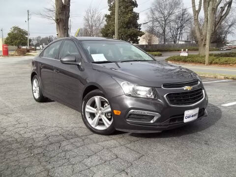 2015 Chevrolet Cruze for sale at CORTEZ AUTO SALES INC in Marietta GA