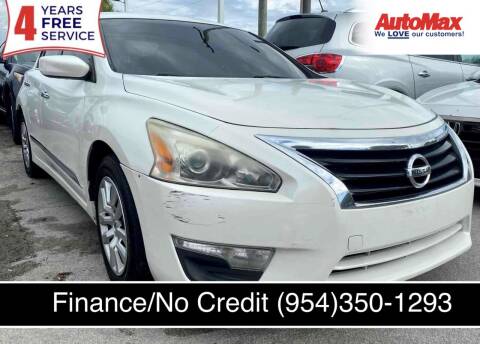 2014 Nissan Altima for sale at Auto Max in Hollywood FL