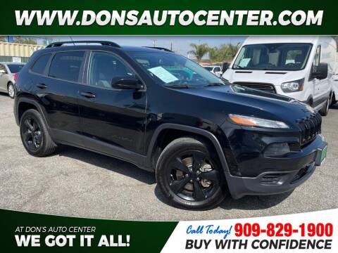 2017 Jeep Cherokee for sale at Dons Auto Center in Fontana CA