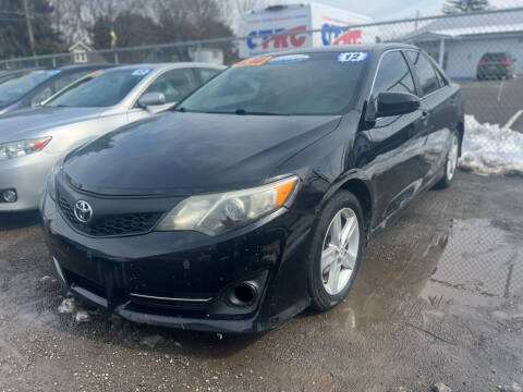 2012 Toyota Camry for sale at Conklin Cycle Center in Binghamton NY