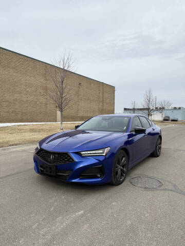 2021 Acura TLX for sale at Logos Motors Inc in Lawrence IN