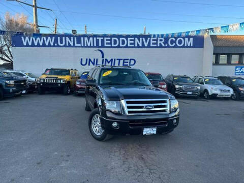 2013 Ford Expedition EL for sale at Unlimited Auto Sales in Denver CO