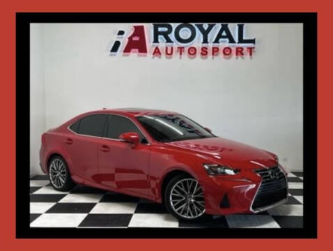 2018 Lexus IS 300 for sale at Royal AutoSport in Elk Grove CA