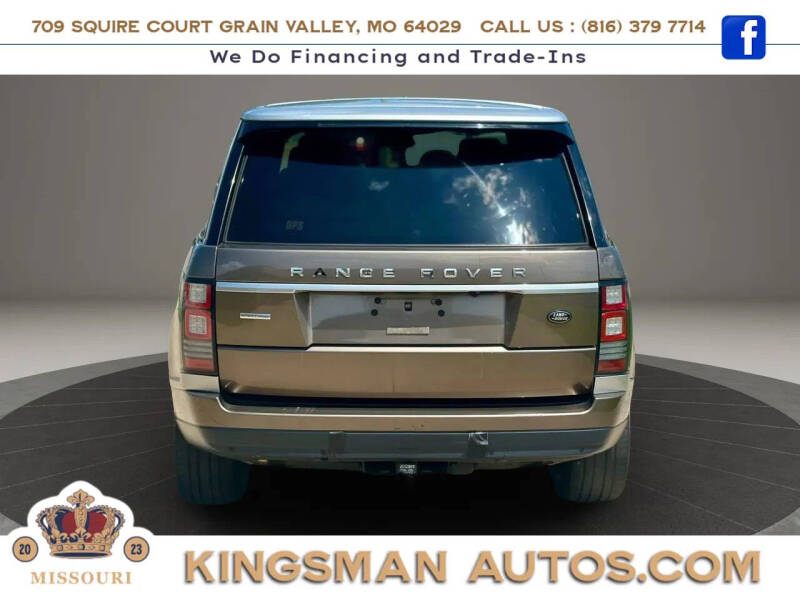 2013 Land Rover Range Rover Supercharged