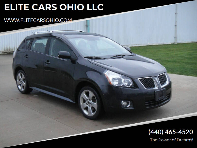 2009 Pontiac Vibe for sale at ELITE CARS OHIO LLC in Solon OH