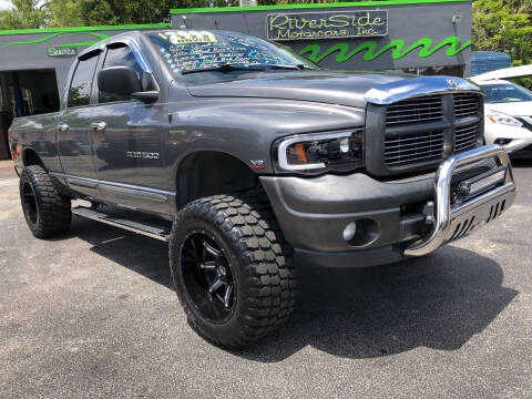2004 Dodge Ram 1500 for sale at RIVERSIDE MOTORCARS INC - Main Lot in New Smyrna Beach FL
