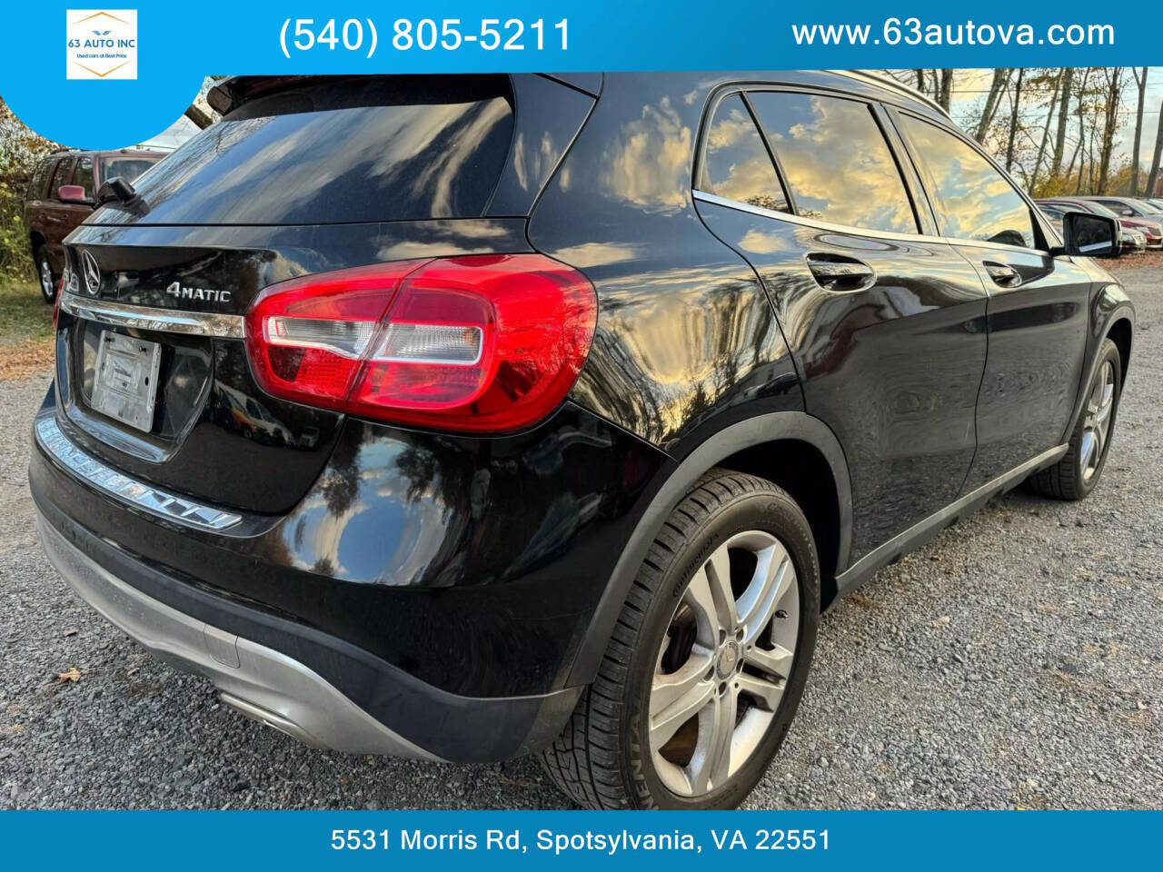 2015 Mercedes-Benz GLA for sale at 63 Auto Inc in Spotsylvania, VA