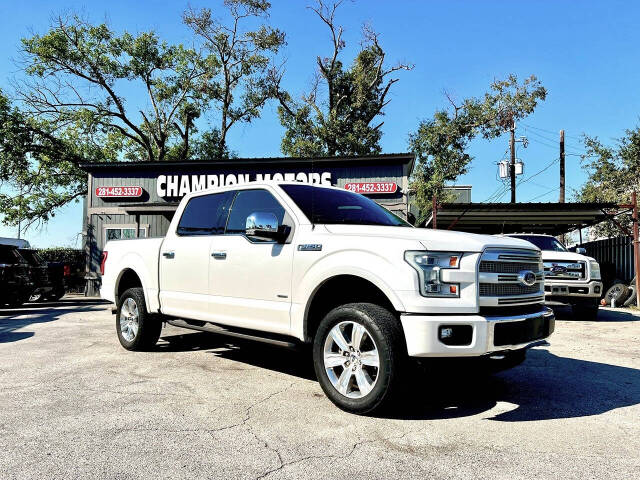 2016 Ford F-150 for sale at Champion Motors in Channelview, TX